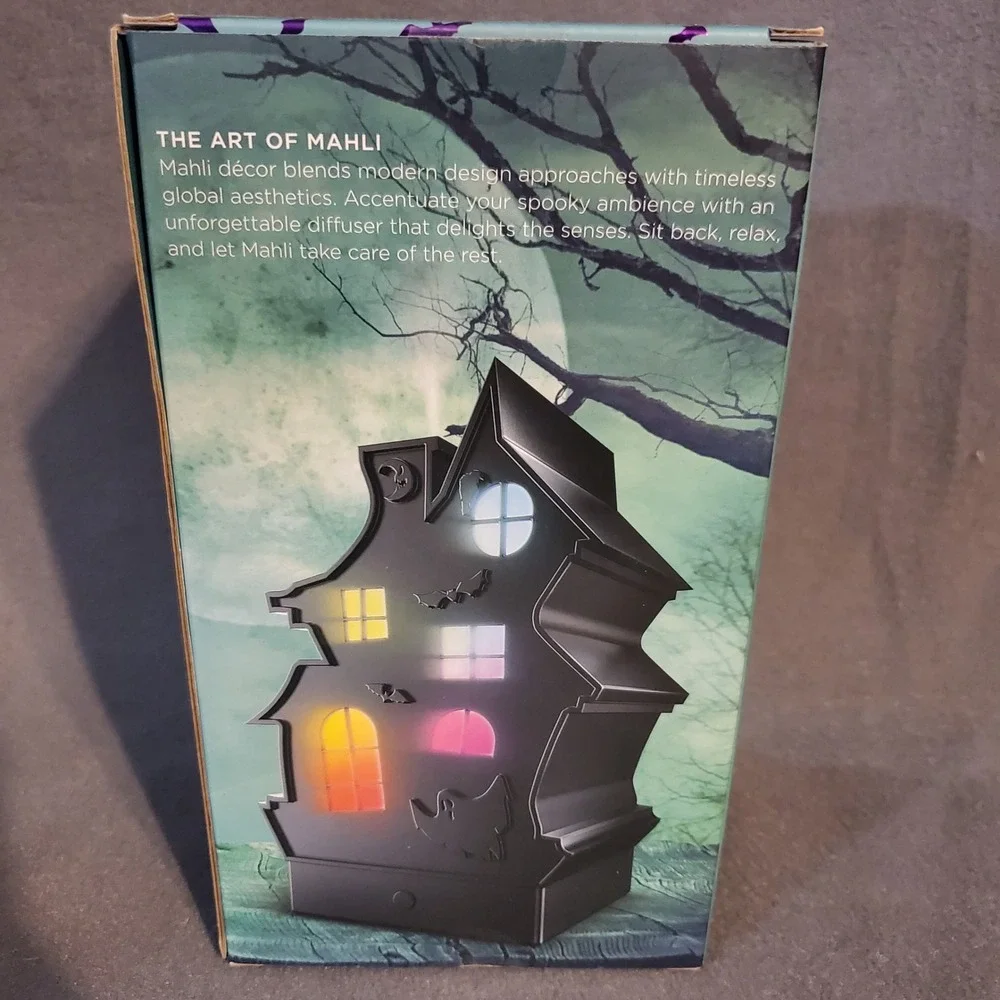 Haunted House Mahli Ultrasonic Diffuser 7 Cycling Light Colors